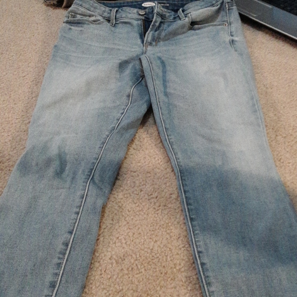 Light blue jeans